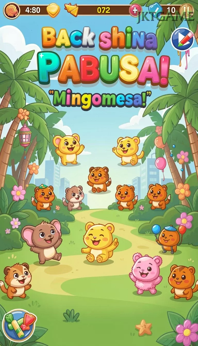 Cuplikan layar PISANGBET — menu navigasi