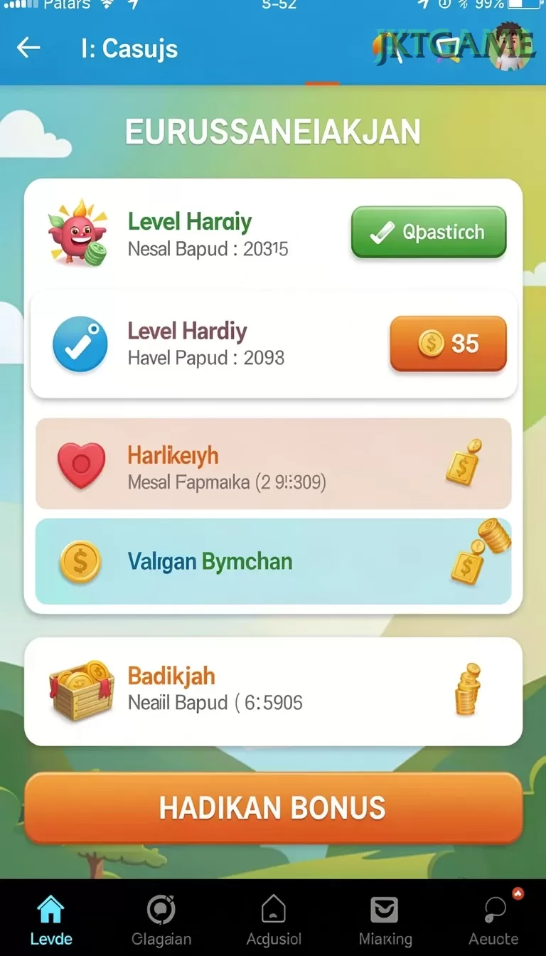 Cuplikan layar JKT88 — halaman utama