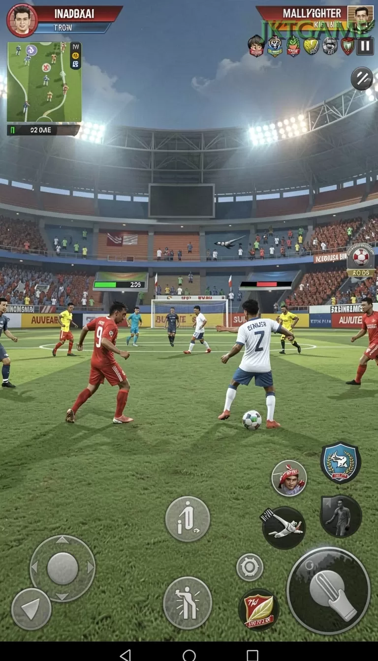 Cuplikan layar PADI777 — menu navigasi